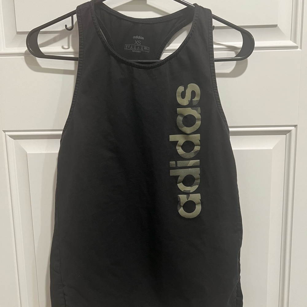 Adidas Black Tank Top